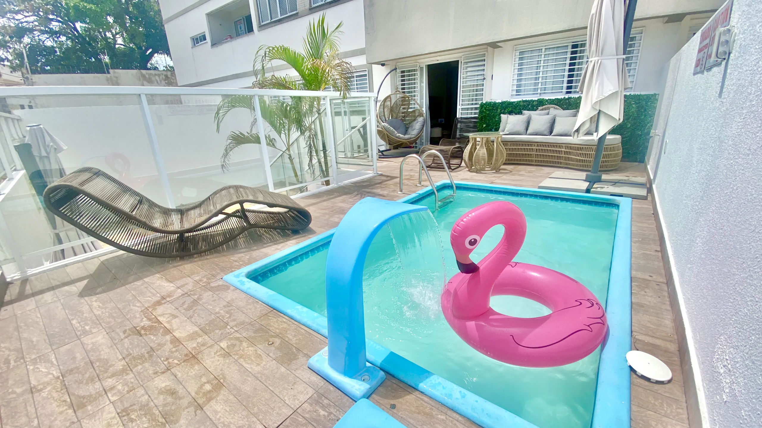 Luxury private pool residence in Ponta Negra Brazil by Rebecca’s Fountain
